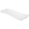 Dajar Welle/Salsa Piatti da Portata, Porcellana, Bianco, 30 x 11 x 2,5 cm
