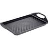 San Ignacio Compact - piastra per grill 24 x 26 cm - alluminio fuso - interno di Whitford in nero ed esterno in nero - vapore resistente con punto di induzione
