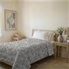 Italian Bed Linen Trapuntino Estivo Linea KARMA Made in Italy Copriletto Stampato in Morbida Microfibra - Trapunta Primavera Estate Mezza Stagione - Roar, Piazza e Mezza 200x240cm