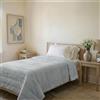 Italian Bed Linen Trapuntino Estivo Linea KARMA Made in Italy Copriletto Stampato in Morbida Microfibra - Trapunta Primavera Estate Mezza Stagione - Brezza, Piazza e Mezza 200x240cm
