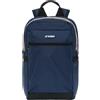 K-way MID LAON Zaino Con zip Taglia Unica K8148CW BLUE INSIGNIA (B67)