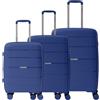 R Roncato AVIATOR TROLLEY SET 46.130.89 24 BLU