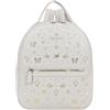 BRACCIALINI Beth Strass Zaino Con zip Taglia Unica B18884 GRIGIO (107)