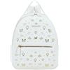 BRACCIALINI Beth Strass Zaino Con zip Taglia Unica B18884 BIANCO (001)