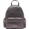 LIU JO Evrim Zaino Con zip Nessun Valore AF5136E0058 ANTRACITE METALLIZZATO (04020)