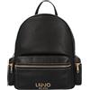 LIU JO Zaino Con zip Nessun Valore AA6136E1012 NERO (22222)