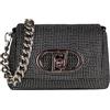 LIU JO LA PUFFY Borsa Nessun Valore AF5269J4638 D6299 NERO/STEEL