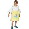 WAVE HAWAII Poncho da bagno per bambini, in 100% cotone, poncho da spiaggia con cappuccio, morbido asciugamano per ragazze in spiaggia, piscina e viaggi, taglia, Peanuts, XXS