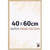 Dutch Frame Factory - Cornice 40x60 cm - Faggio Chiaro - Cornice per foto in Plastica con vetro plastico Antiriflesso - Cornice portafoto 40x60 cm - Angers