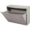 BELLI E FORTI Scarpiera Salvaspazio Componibile Effetto Legno Wood Grigio 51,5 x 16 x 39 cm