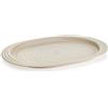 Guzzini - Tierra, Vassoio L in Plastica Riciclata - Argilla, 47,5x32,5xh3 cm - 19740179
