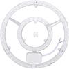 Fafeicy Modulo Plafoniera da 72 W Pannello di Ricambio LED Dimmerabile Rotondo Bicolore per Ventilatori da Soffitto con Adesione Magnetica 12 Pollici