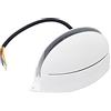 SIXRUN Lampada da Davanzale a LED in Alluminio da 180° Luminosa in Stile Moderno per Soggiorno AC85‑265V (luce bianca) (Luce calda)
