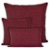 Cieffepi Home Collections Cuscino Arredo Multicolor (50x50, Bordeaux)
