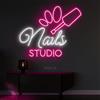 Maimeili Naielsalon HKT Lavaggio dei capelli, taglio e styling Combo LED Neon Shield für Mural Decoration Lumière regolabile USB Salon Bar Pub Club Reunions Art Mural Decoration