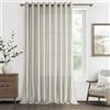 MRTREES Tende in Lino 1 Pezzo 200x225 CM, Tenda Moderna Semitrasparente per Soggiorno e Camera da Letto, Elegante e Lino Naturale con Occhielli