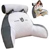 Eteslot rinfrescante Letto, Cuscino da Lettura per Letto, Cuscino Posteriore | Cuscino per Sedia | Cuscino da Seduta | Sedia a Cuscino | Cuscino Schienale con Braccioli Supporto Schiena