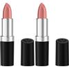 Rimmel London Rimmel Rosetto Lasting Finish Bullets, Lunga Durata, Finish Satinato, 4g, 290 Sunset Rose (Confezione da 2)