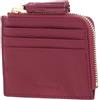 Coccinelle Pelle porta carte di credito Tassel Credit Card Holder Rosewood mirtillo