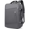 Smallrun - Zaino da viaggio cabina aereo 40x20x25, zaino cabina per Ryanair, borse da viaggio cabina, zaini, zaino da viaggio cabina 20L con presa di carica e tasca, M