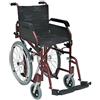 Wimed - SLIM PLUS - Carrozzina Pieghevole Compatta Bordeaux