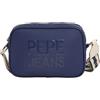 Pepe Jeans Galina, Borsa Donna, Blu (Navy), Taglia Unica