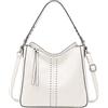 Montana West Hobo Bag - Borsa a tracolla da donna, borsa a tracolla e borse da donna chic, Beige, Medium