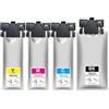 DogePro Cartucce d'inchiostro Sostituzione per C13T01C100, per Epson WorkForce Pro WF-C529 R DTW WF-C579 R D2TWF WF-C579 R DTWF WF-C570 Series (4 pack)