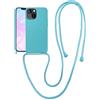 VooDirop Custodia a tracolla per iPhone X/Xs con cinturino, custodia per iPhone con cordino regolabile, custodia in silicone per iPhone X/Xs da 5,8