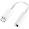 Carphone Warehouse [Certificato Apple MFi] Adattatore Lightning Jack Cuffie, iPhone 3.5 mm Cavo Aux Audio Dongle Convertitore, Compatibile con iPhone 14/13/12/11/Pro/Pro Max/XS/XR/X/8/7 et tous les iOS