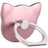 Mustone Supporto per Telefono Cellulare Finger Ring, Staffa Anello Grip cavalletto Universale per Smartphone iPhone XS X 8 7 6 6S 5 5C 5S/Galaxy S8 S9 S7EDGE S7 S6 Note 8 5, Tablet (Oro Rosa)