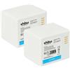 vhbw 2x batteria sostituisce Netgear/Arlo A-1B per spy cam (2200mAh, 7,2V, Li-Ion)