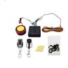 Meichoon Sistema di allarme unidirezionale per moto, 12 V, antifurto, impermeabile, sistema di sicurezza con telecomando per avviamento del motore, per moto e auto