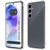 Tumundosmartphone Custodia in silicone antiurto trasparente per Samsung Galaxy A55 5G