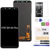 SRJTEK Schermo Touch Screen LCD di Ricambio per Samsung Galaxy A6 Plus 2018 A605, Ricambio per Galaxy A6 (2018), A605F, A605F, A605F, DS, A605FN, A605FN, DS, A605GN/DS, Colore: Nero