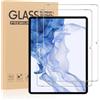Olgary 2 Pezzi, Pellicola Protettiva per Samsung Galaxy Tab S8 Plus 2022 / S7 FE 2021 / S7 Plus 2020 12,4, 9H Durezza HD Trasparente Vetro Temperato, Anti Graffio, Senza Bolle Protezione Schermo