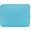 HotYou Custodia-borsa per laptop in neoprene con cerniera，35×25×1.5cm，Compatible with MacBook Pro 14/XPS 13/ThinkPad X1 Carbon 13-14 inch Laptops，Blu 2