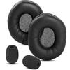 HAIZEEN Cuscinetti per auricolari Compatibili con Sennheiser PC8 PC7 PC5 PC3 PC2 PC131 Mono USB Cuffie Cuscinetti Sostituzione Cuscino (Pelle di proteina/Schiuma a memoria)