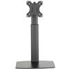 Ewent Supporto da scrivania a gas con Braccio Singolo per Monitor per Schermi LCD LED da 13-32, Braccio con Molla a Gas Girevole a 360°, Standard VESA 75-100 mm, Max peso 5 kg