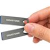 Gigastone 【GIGASTONE】USB 64GB Confezione da 2, Z70 USB 3.2 Gen 1 Flash Drive, Affidabile per PC e Mac, Metallo Impermeabile, Mini e Robusto, compatibile con interfaccia USB 2.0 / USB 3.0 / USB 3.1