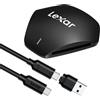 LEXAR LRW500URB LECTOR DE TARJETA USB 3.2 GEN 1 [3.1 GEN 1] TYPE-C NEGRO