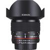 Rokinon FE14M-MFT - Obiettivo ultra grandangolare F2.8 da 14 mm per attacco micro quattro terzi e obiettivo fisso per fotocamere Olympus/Panasonic Micro 4/3, nero