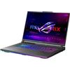 ASUS ROG Strix G16 Notebook Gaming, display IPS QHD 16 240Hz, Intel Core i9-14900HX, 64GB DDR5, SSD 2TB, NVIDIA GeForce RTX 4070, Wi-Fi 6E, Tastiera Inglese QWERTY, Windows 11 Home