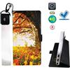 Lovewlb Custodia per Alcatel 1x 5059a 5059y 5059d Custodia Flip in Pelle PU + Cover Case in Silicone Fissa Protezione ZC ITHYJ