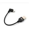 SYSTEM-S 90 ° angolato Cavo di Ricarica Mini USB Cavo Dati connettore angolare, 10 cm