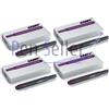Lamy Set di 4 cartucce d'inchiostro LAMY T10 con grande capacità d'inchiostro - adatte a tutti i modelli di penne stilogr. Lamy - 1,25 ml per cartuccia - 5 pezzi per confezione -Colore inchiostro viola