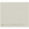 Whirlpool WLB6860NE/S piano cottura Argento Da incasso Ceramica 4 Fornello(i)