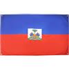 AZ FLAG Bandiera Haiti, 150 x 90 cm, con 4 occhielli, bandiera Haitiana per balcone o parete