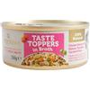 APPLAWS Taste Toppers Petto di pollo, salmone e zucca in brodo 156g