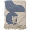 Bloomingville - Plaid Plaids - Blu - Cotone riciclato